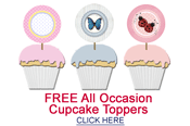 free printable cupcake toppers