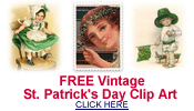 free vintage St. Patrick's Day clip art