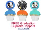 printable graduation cupcake toppers