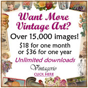 Vintagerio vintage clip art