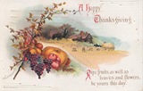 Victorian-Thanksgiving-harvest-bounty-house-farm-postcard