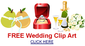 Free engagement, bridal shower and wedding clip art