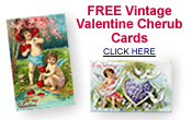 free vintage Valentine cherubs
