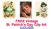 free vintage St. Patrick's Day clip art