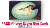 free vintage Easter egg cards