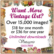 Vintagerio vintage clip art