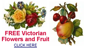 free Victorian flowers and fruit clip art