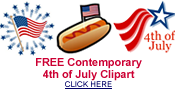 free Fourth of July clipart