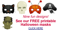 free Halloween masks