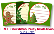 free Christmas party invitations