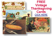 free vintage Thanksgiving postcards