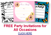 free printable party invitations
