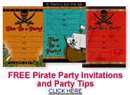 free pirate party invitations