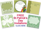free St.Patrick's Day party invitations