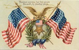 vintage-double-American-flags-eagle