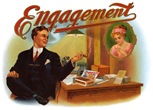 Engagement-vintage-cigar-label