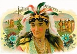 Indian-Princess-cigar-label
