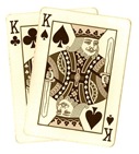 poker-hands-playing-cards-pocket-kings-sepia-tone-clipart