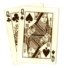 poker-hands-playing-cards-pocket-queens-sepia-tone-clipart