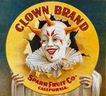 vintage fruit crate labels Clown Brand Sparr Fruit