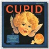 vintage product labels fruit crates Cupid Fillmore Citrus Association