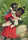 free vintage clip art African American children