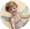 vintage cherub angel clip art