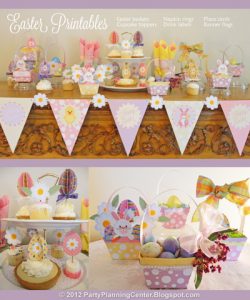 Free Victorian Easter Decorations: Table Place Cards - Vintage Holiday ...